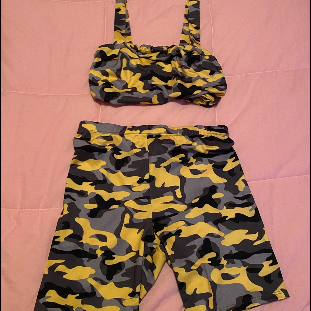 Two piece Set Camo